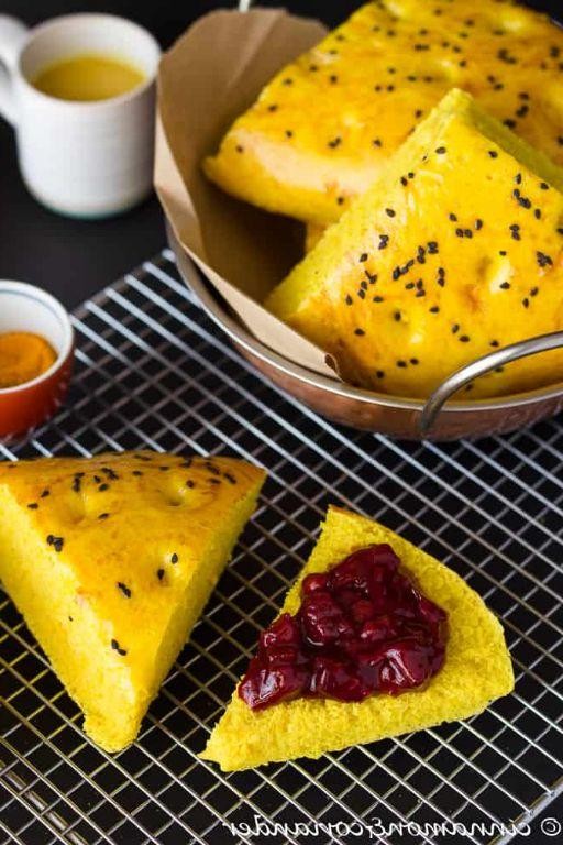 Turmeric and Coconut Milk Flatbread