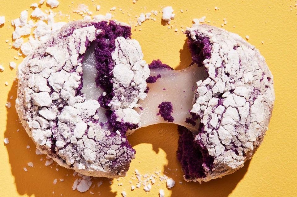 Ube Halaya Stuffed Cookies