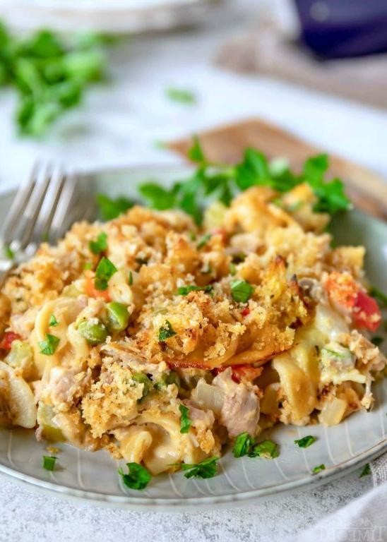Ultimate Tuna Casserole with Peas