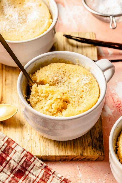 Vanilla Bean Mug Cake