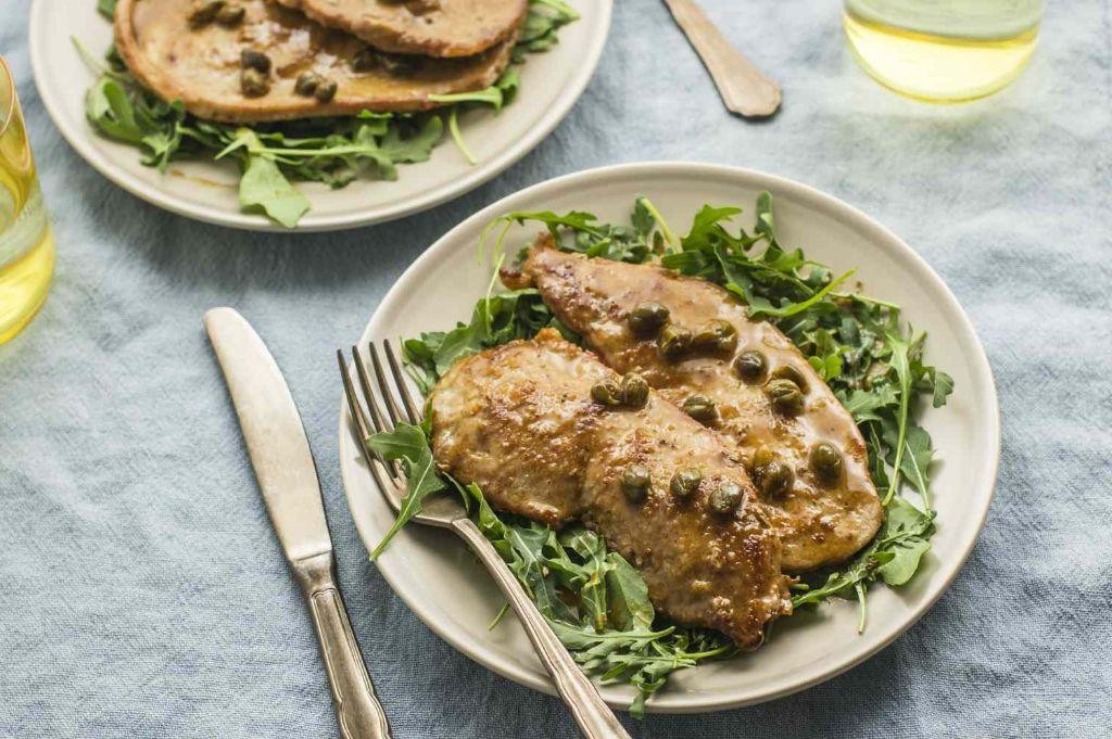 Veal Scallopini with Lemon and Capers