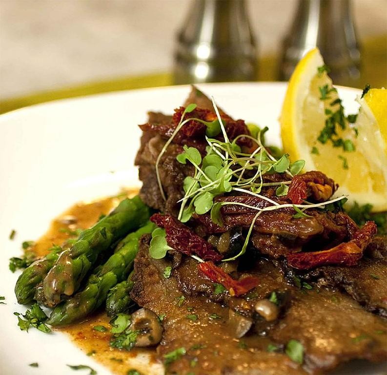 Veal Scallopini with Sun-Dried Tomato Pesto