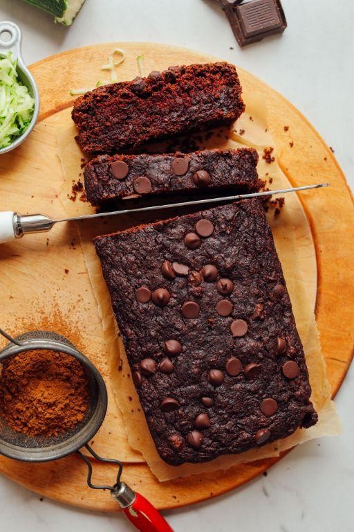 Vegan Chocolate Zucchini Bread