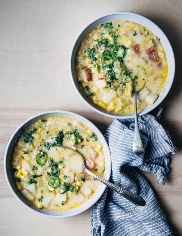 Vegan Coconut Corn Chowder