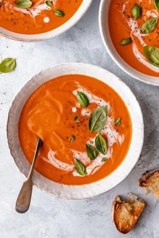 Vegan Coconut Tomato Bisque