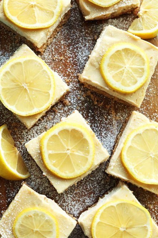 Vegan Gluten-Free Lemon Bars
