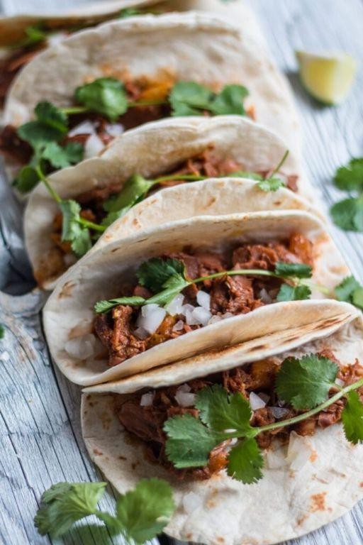 Vegan Jackfruit Al Pastor Tacos