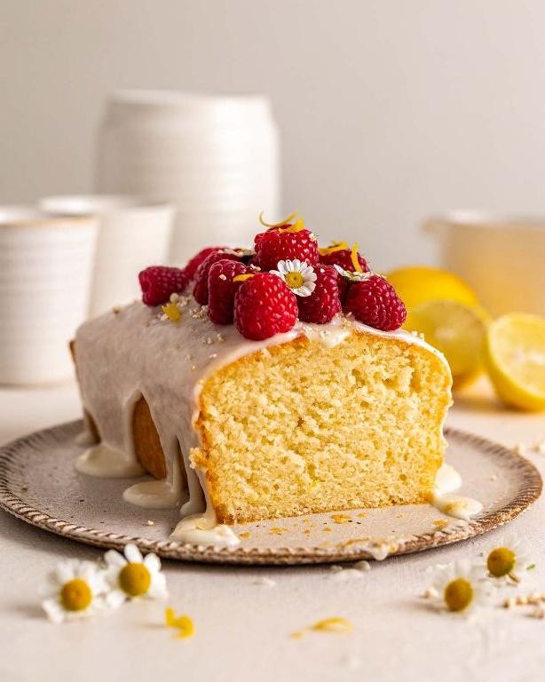 Vegan Lemon Drizzle Cake
