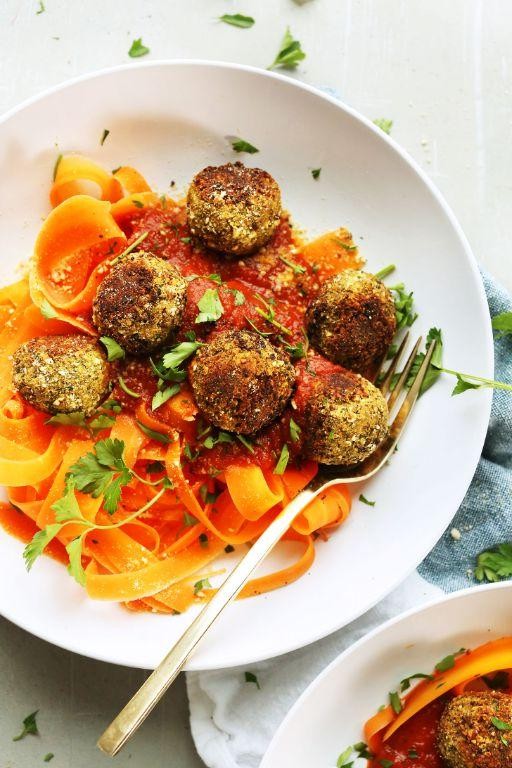 Vegan Lentil Meatballs Without Eggs
