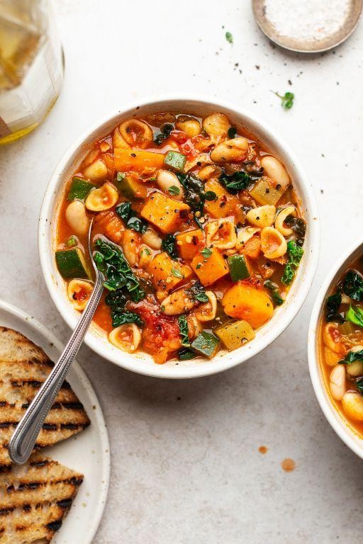 Vegan Root Vegetable Minestrone