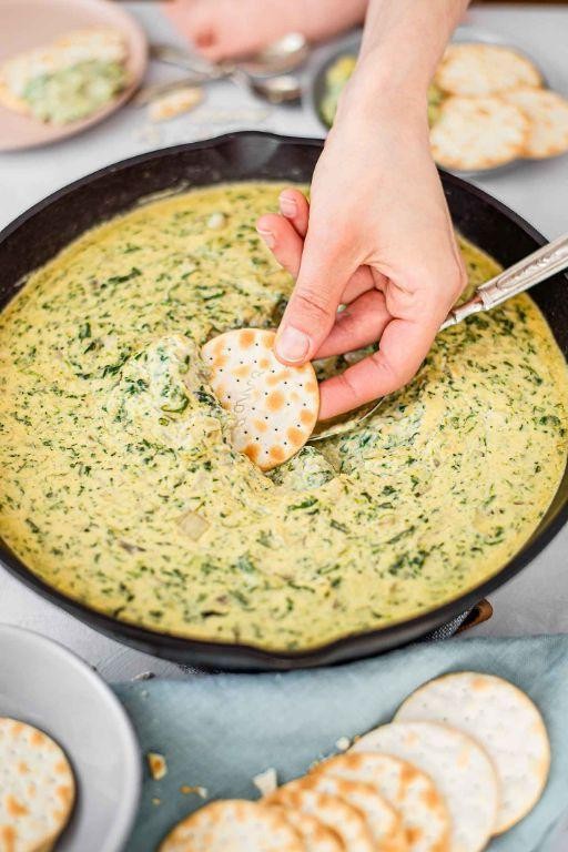 Vegan White Bean and Artichoke Dip