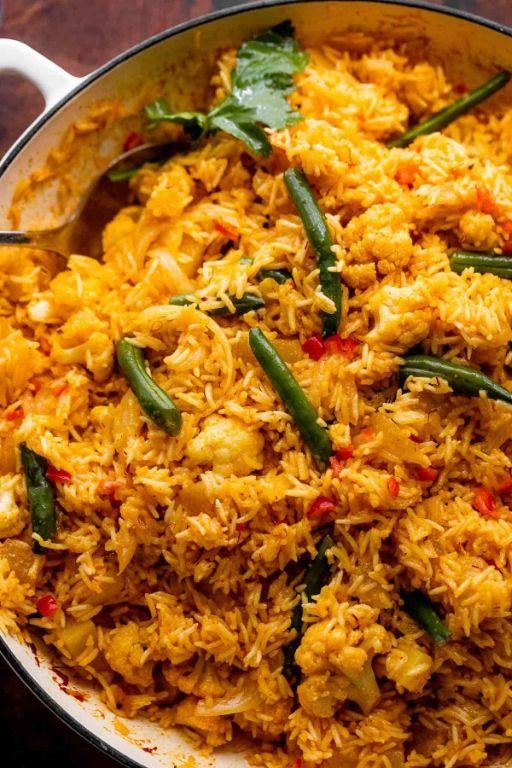 Vegetable Biryani with Basmati Rice