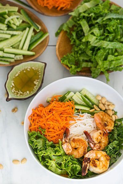 Vietnamese Shrimp Vermicelli Bowl