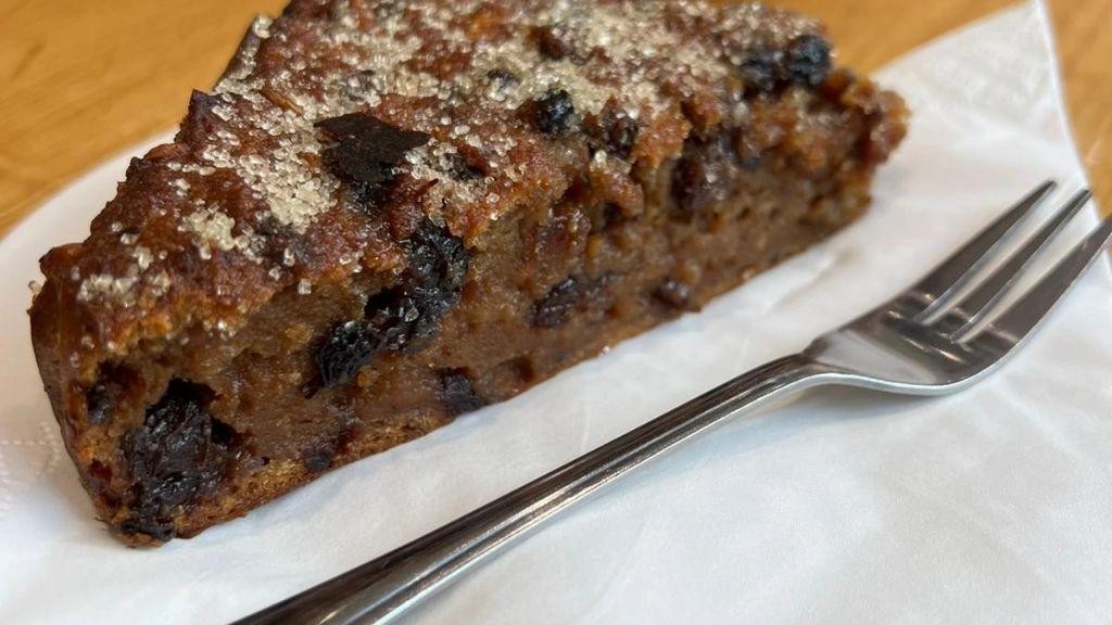 Warm Mincemeat Bread Pudding