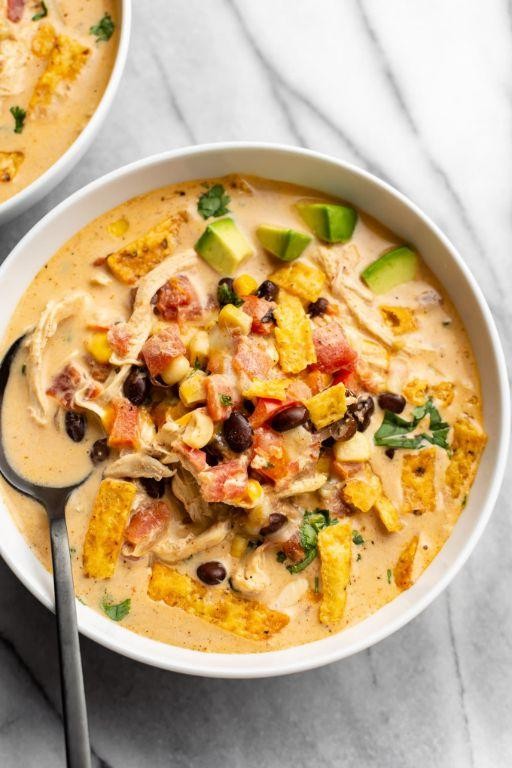 White Chicken Taco Soup