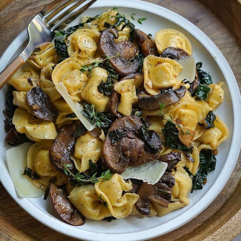 Wild Mushroom and Thyme Tortellini