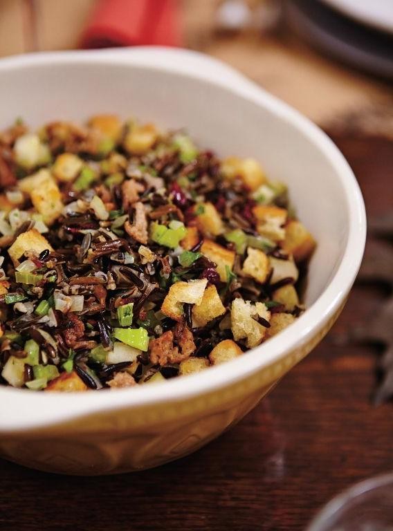Wild Rice and Cranberry Stove Top Stuffing