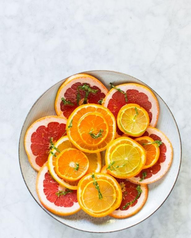 Winter Citrus Salad with Honey-Lime Dressing
