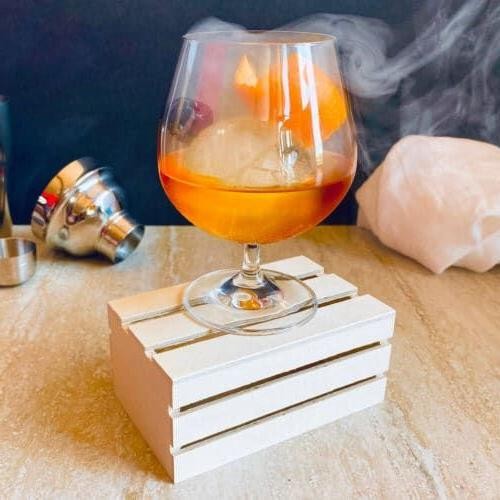 Winter Jack Smoked Old Fashioned