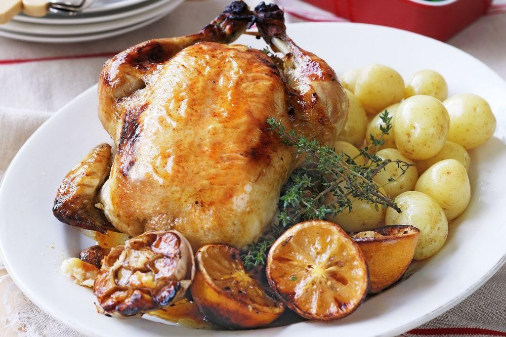 Wood-Fired Chicken with Lemon and Thyme