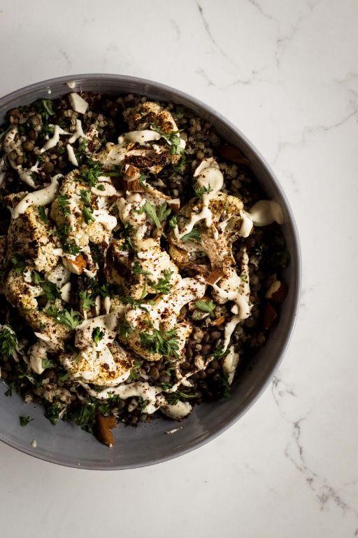 Zaatar and Sumac Roasted Cauliflower
