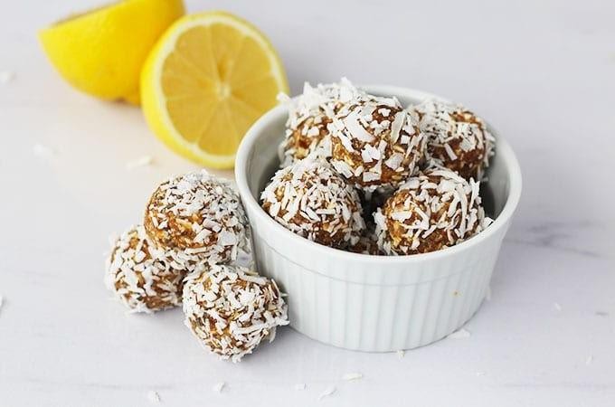 Zesty Lemon Satin Balls