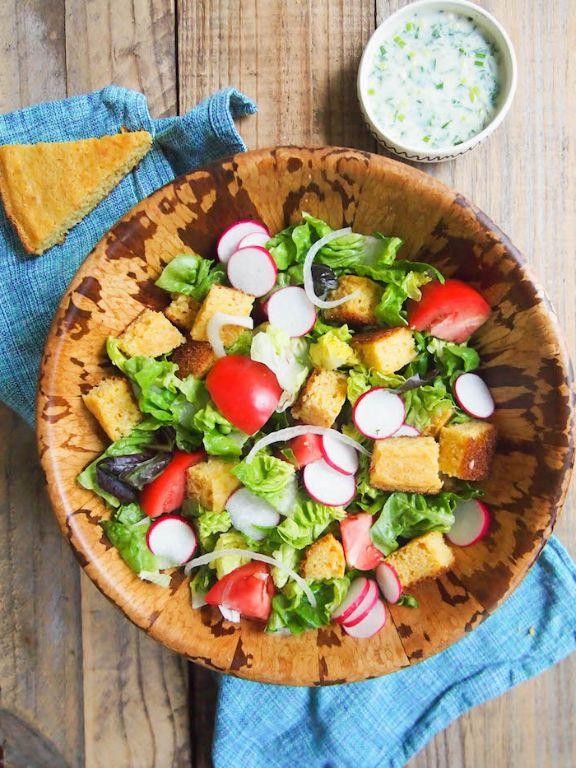 Zesty Lime Cornbread Salad