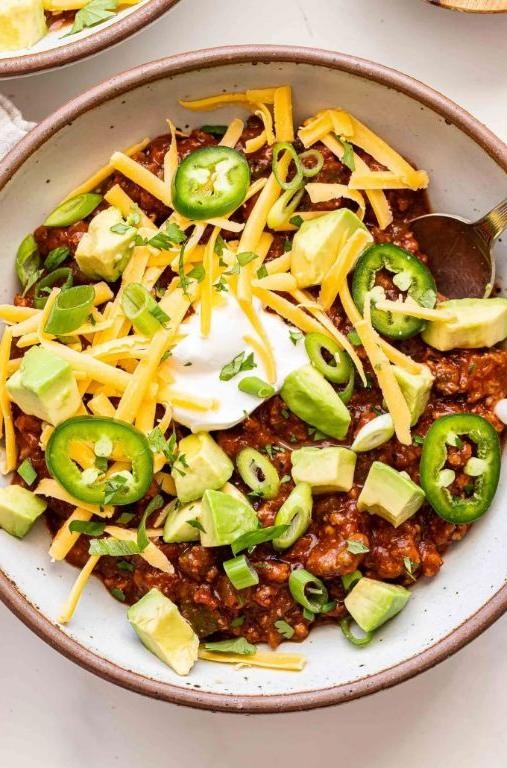 Zesty Lime No Bean Chili