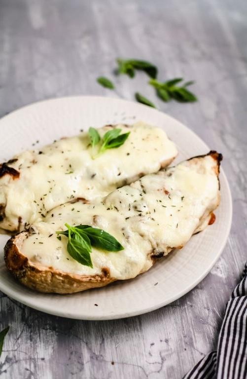 Zucchini Boats with Ground Beef and Creamy Alfredo Sauce
