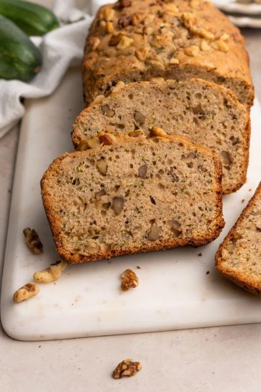 Zucchini Bread with Walnuts and Cinnamon