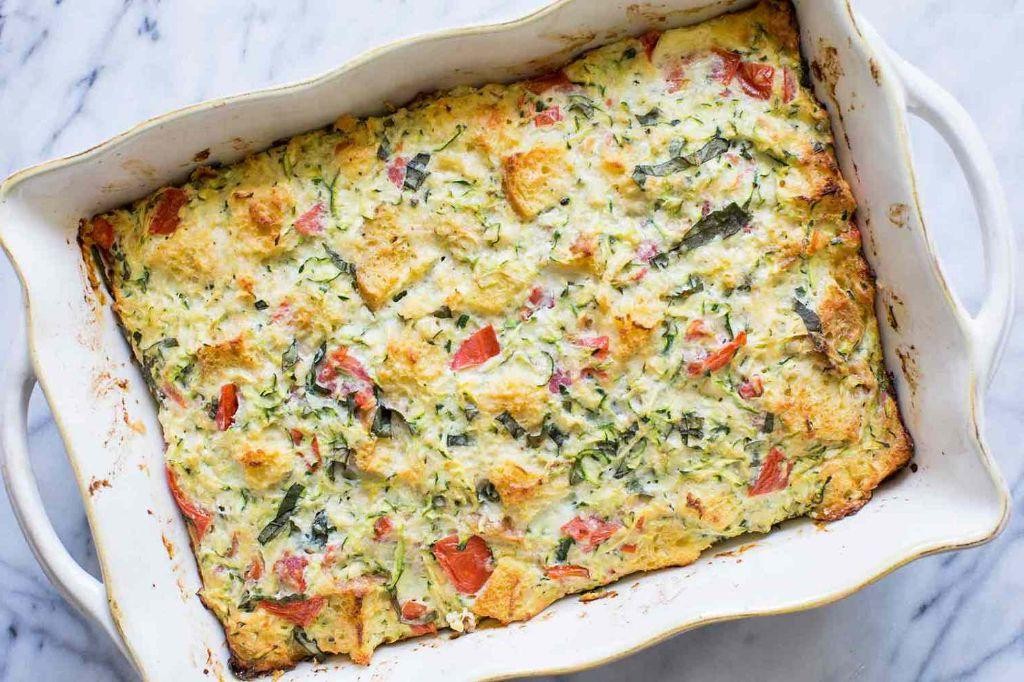 Zucchini and Egg Breakfast Casserole