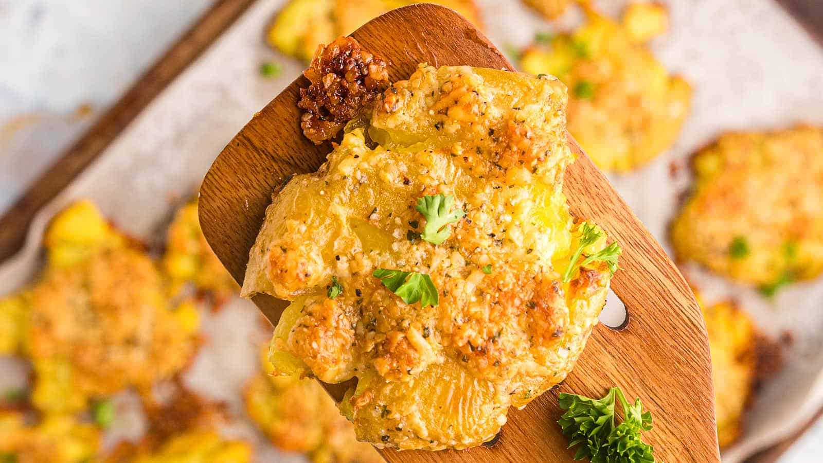 Parmesan Crusted Potatoes