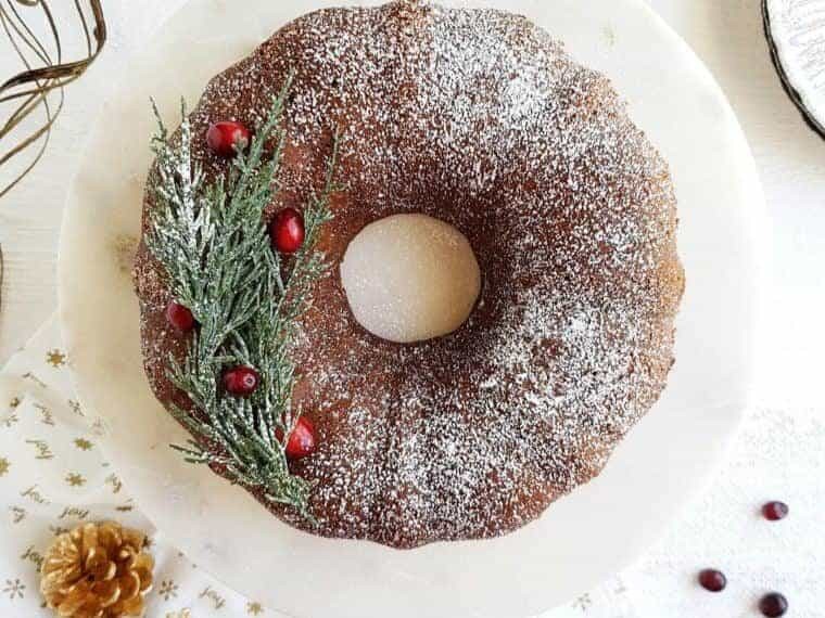 Gingerbread Bundt Cake