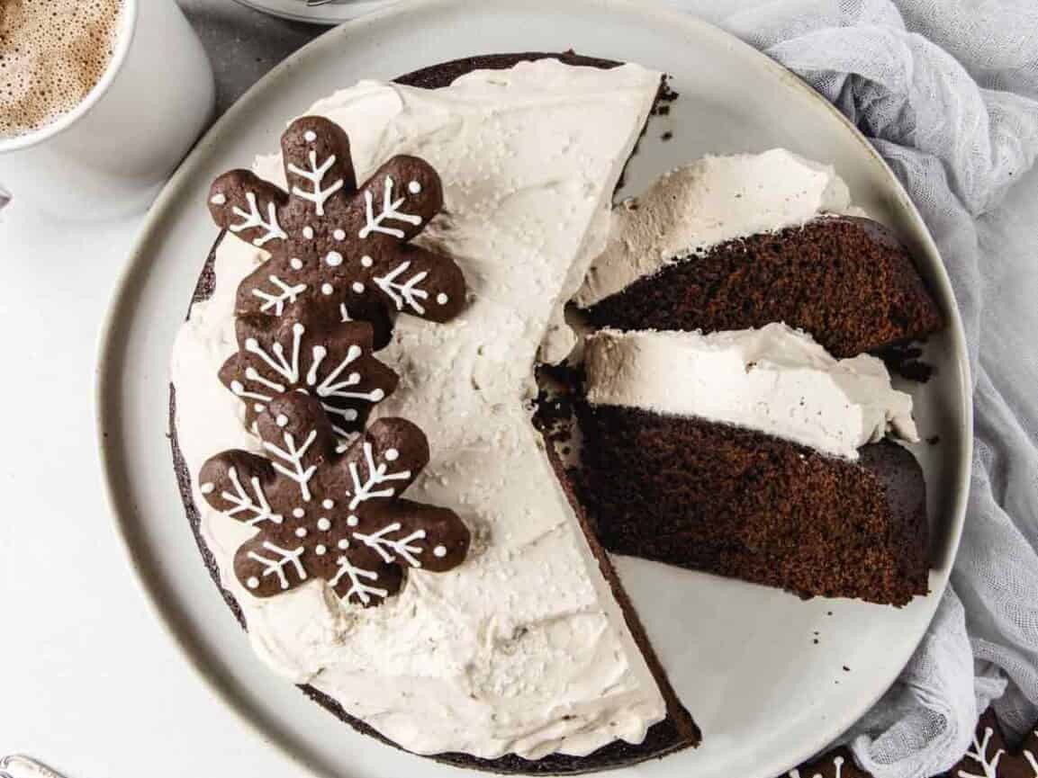 Gingerbread Latte Cake
