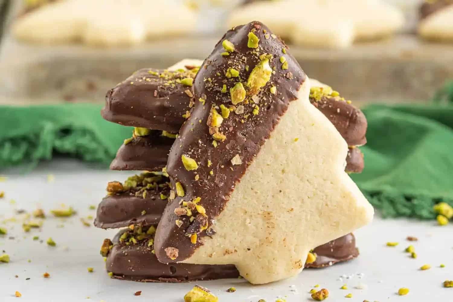 Christmas Tree Sugar Cookies