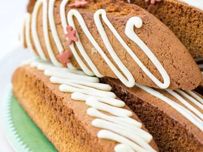 Gingerbread Biscotti