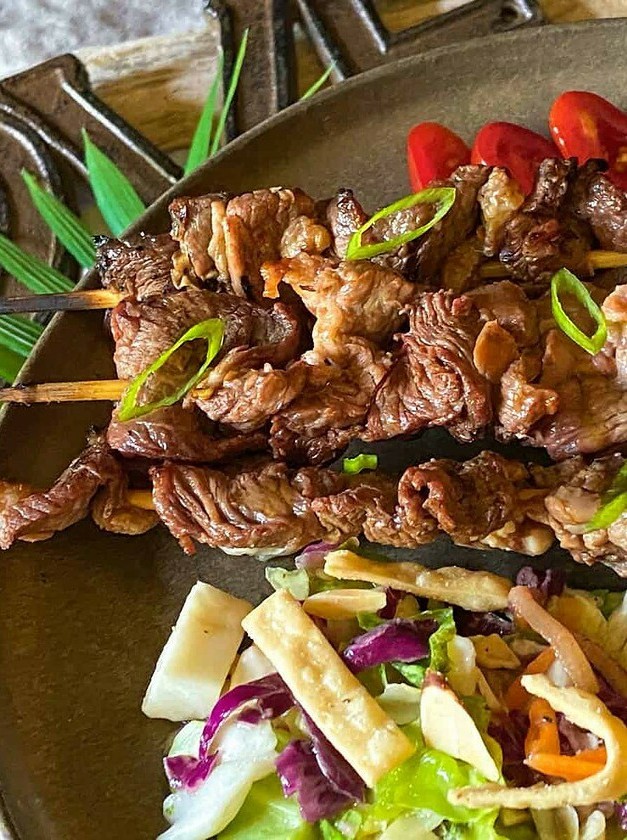 Filipino BBQ Beef on a Stick