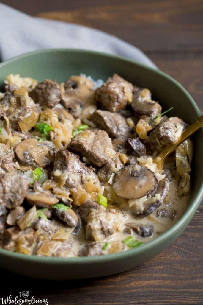 Paleo Asian Beef and “Rice”