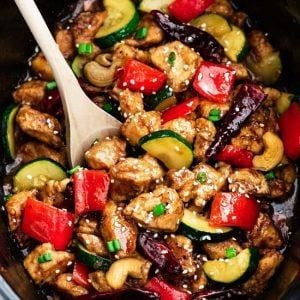 Honey Garlic Chicken And Veggies