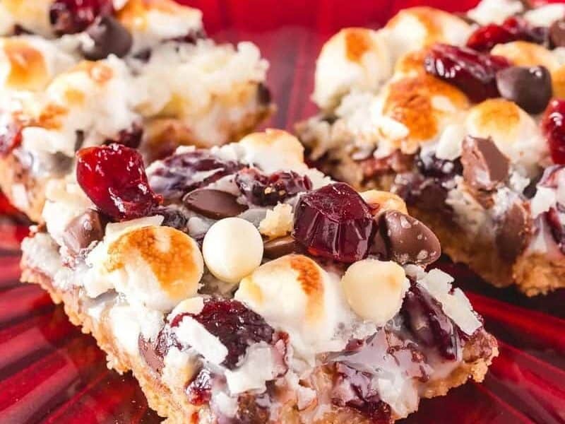 7 Layer Cranberry Magic Bars