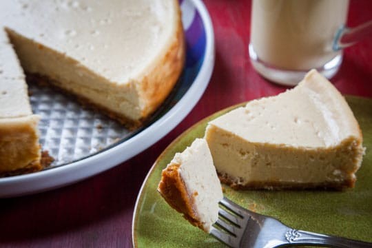Eggnog Cheesecake