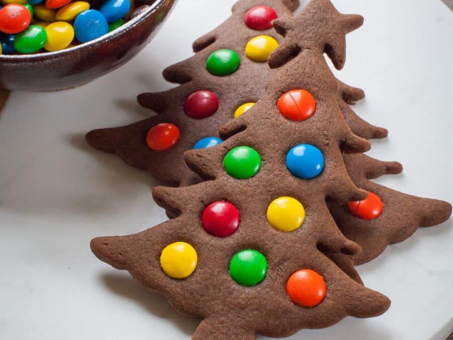 Gingerbread Tree Cookies