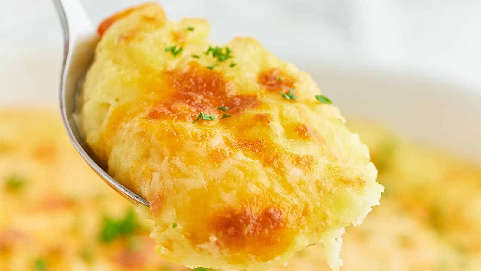 Cheesy Mashed Potatoes