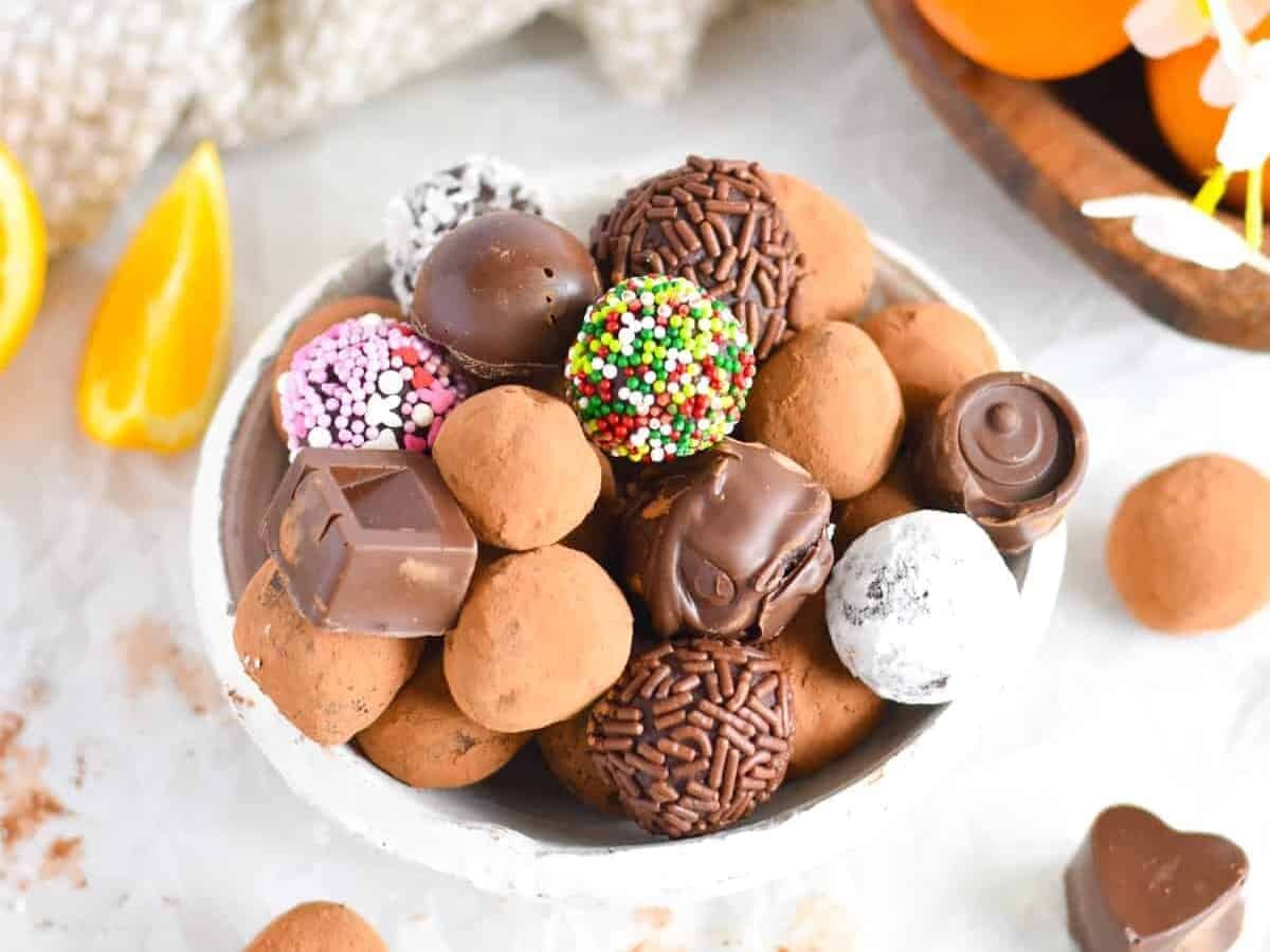 Chocolate Orange Truffles
