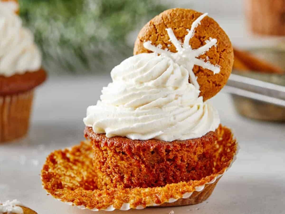 Gingerbread Cupcake