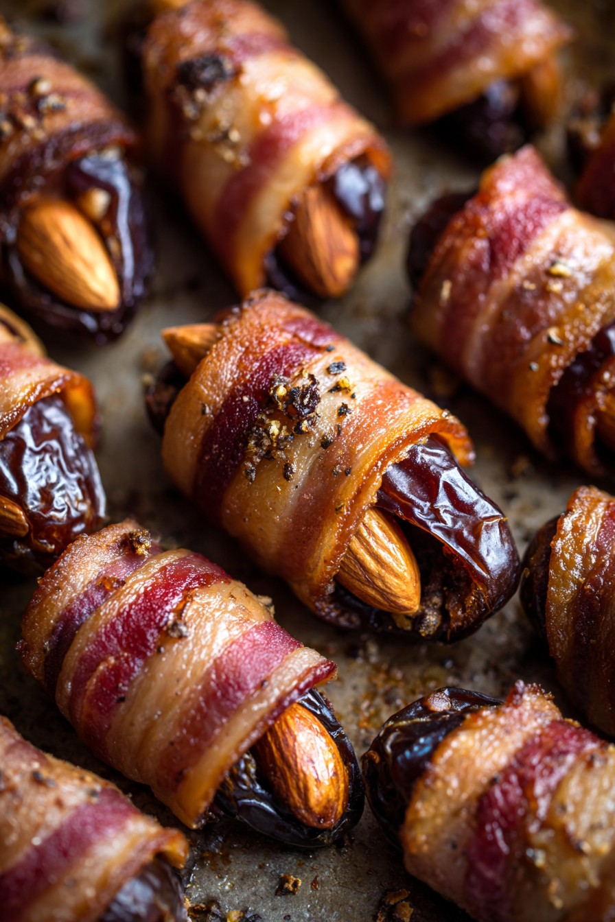 Bacon Wrapped Dates