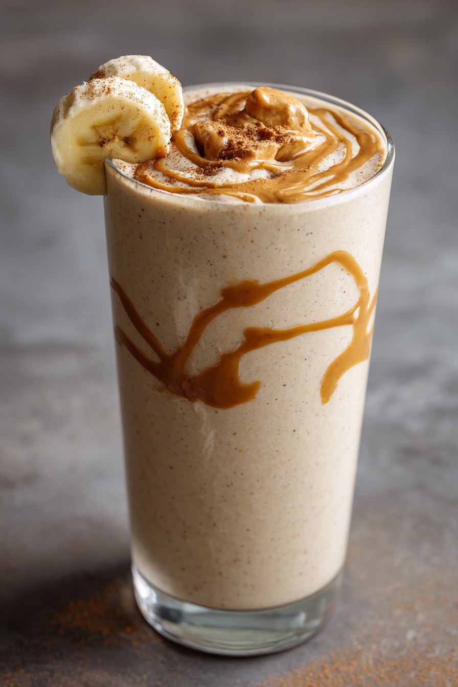 Banana Peanut Butter Smoothie
