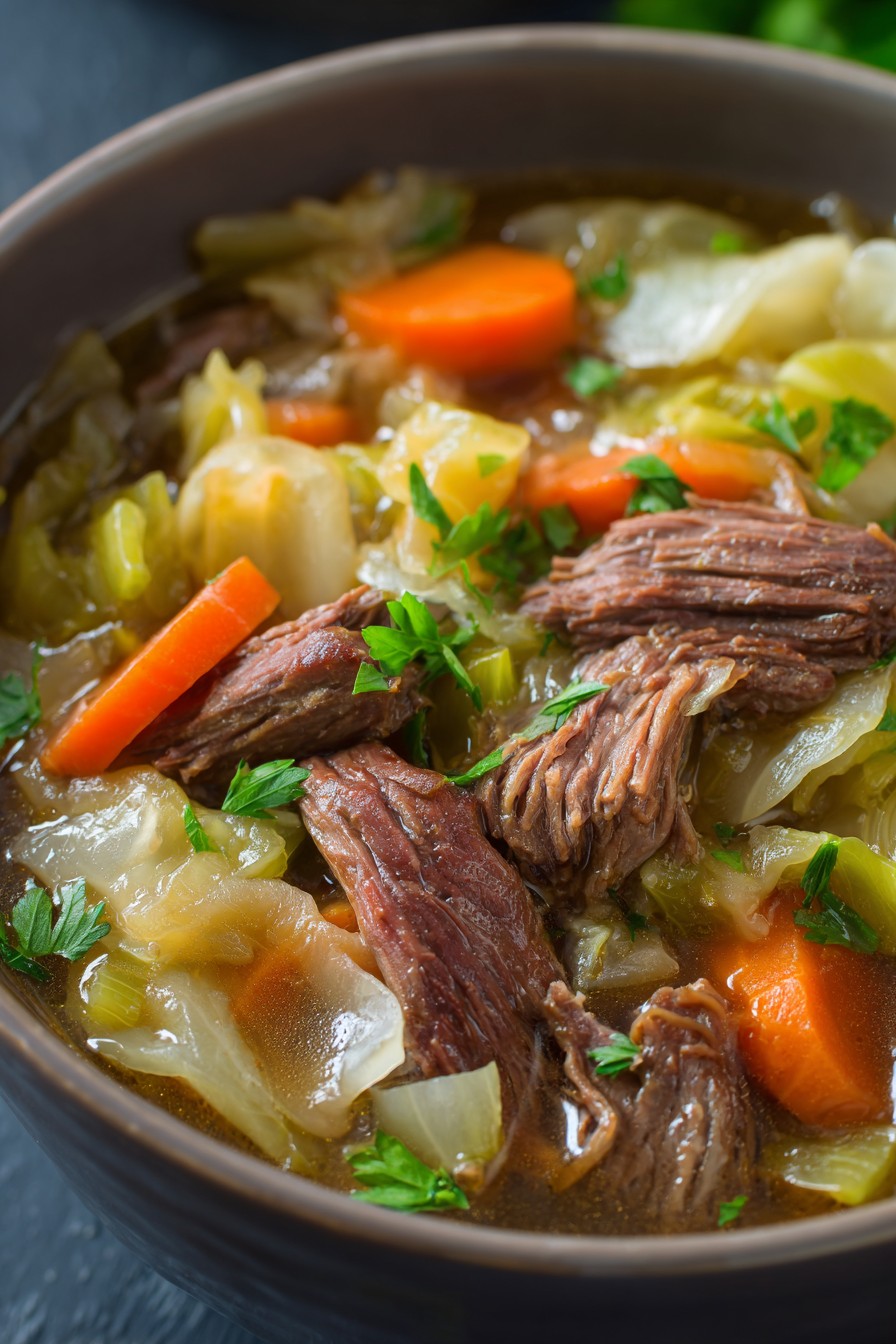 Beef And Cabbage Broth