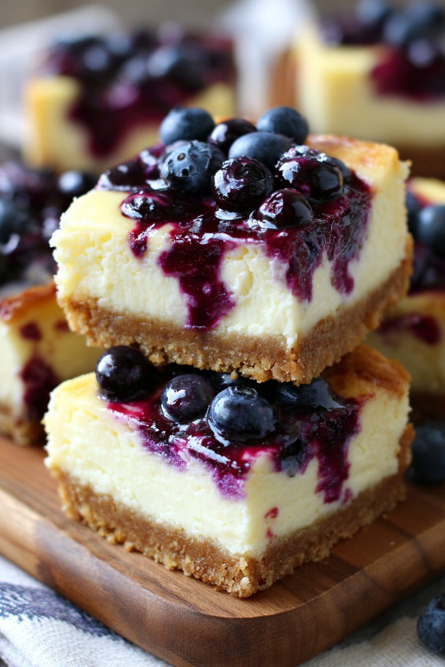 Blueberry Cheesecake Bars