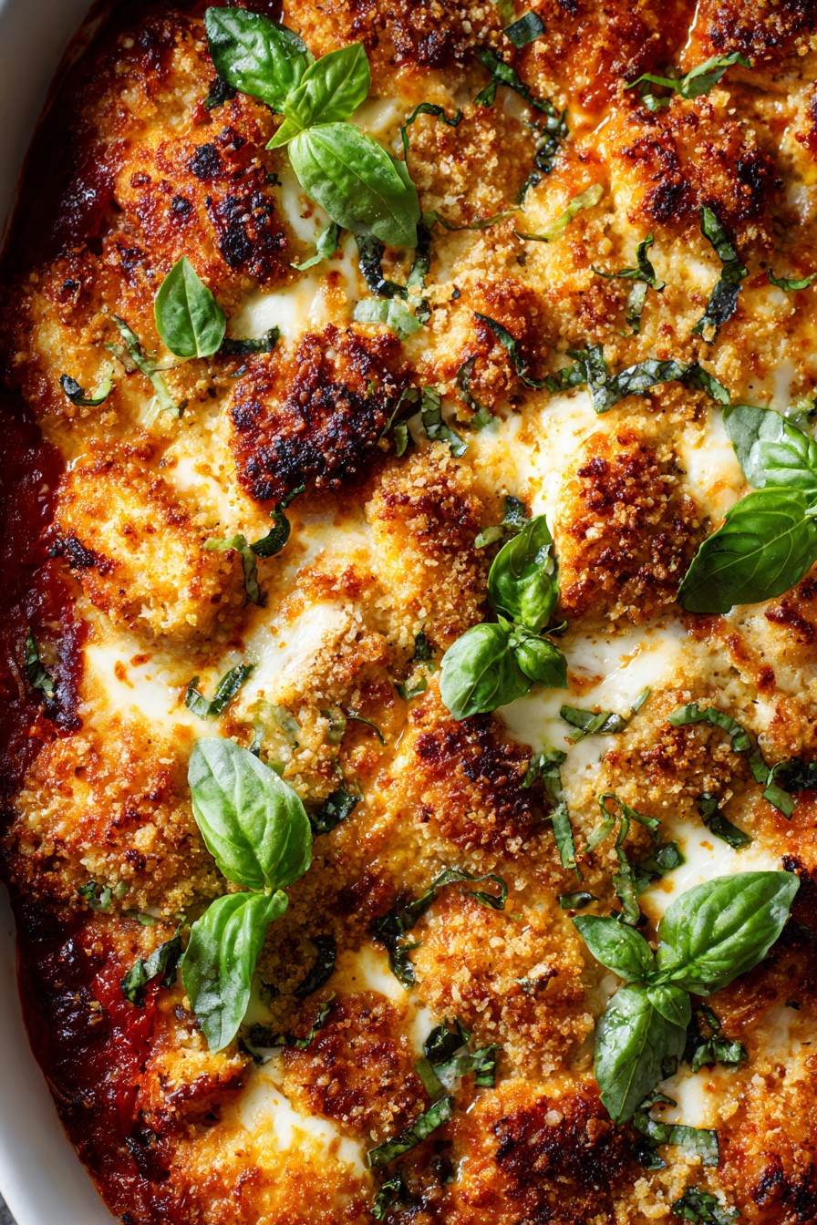 Chicken Parmesan Bake